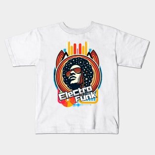 Retro Electro Funk Kids T-Shirt